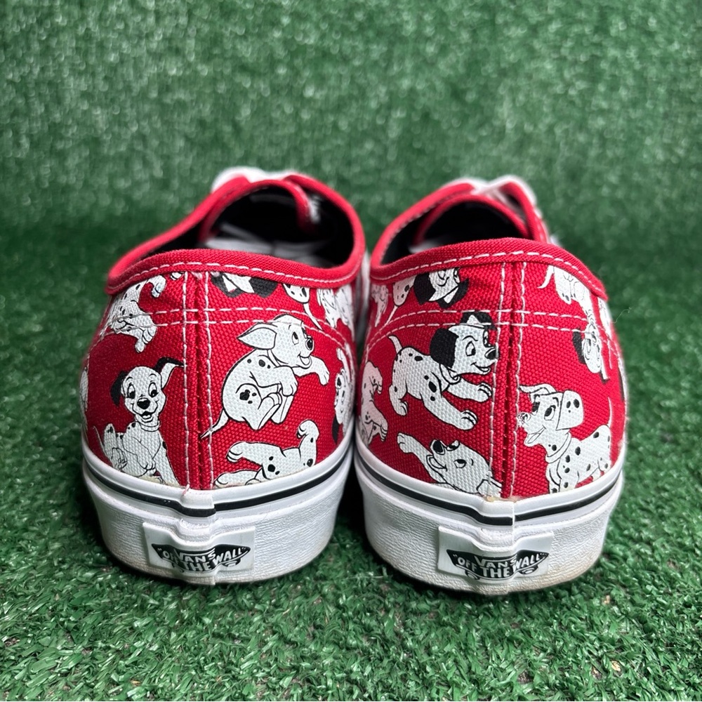 VANS Disney 101 Dalmatians Red White Sneakers RARE Limited Edition Men's Size 11 - Picture 4 of 12